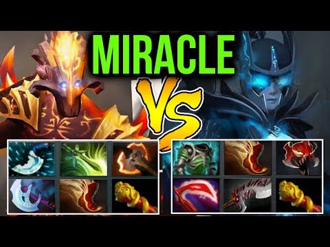 Miracle- Dota2 7.07b [Juggernaut] vs PA & -45 Armor Reduction Strat