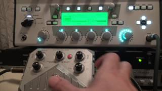 Video thumbnail for APHEX Xciter Test by Sam mojolab
