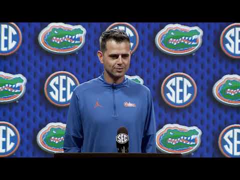 Florida Gators Basketball - Todd Golden at 2025 SEC Media Days