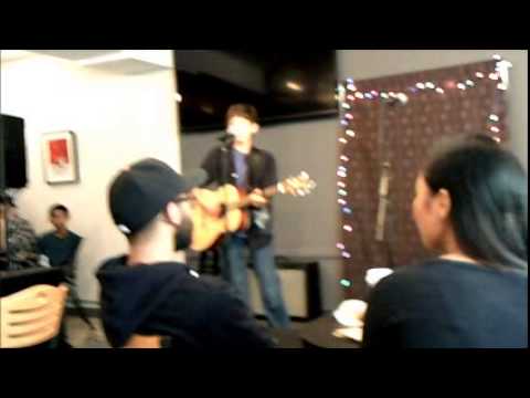 TKWTG singing Counting Stars by OneRepublic at East Bay Coffee