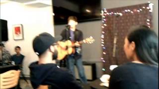 TKWTG singing Counting Stars by OneRepublic at East Bay Coffee