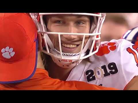 2019 CFP National Championship Trophy Presentation