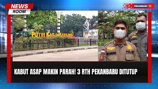 Kabut Asap Makin Parah, Sejumlah RTH Pekanbaru Ditutup