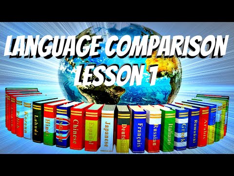 Learn Multiple Languages at once! Lesson 1 (Language Comparison Series)