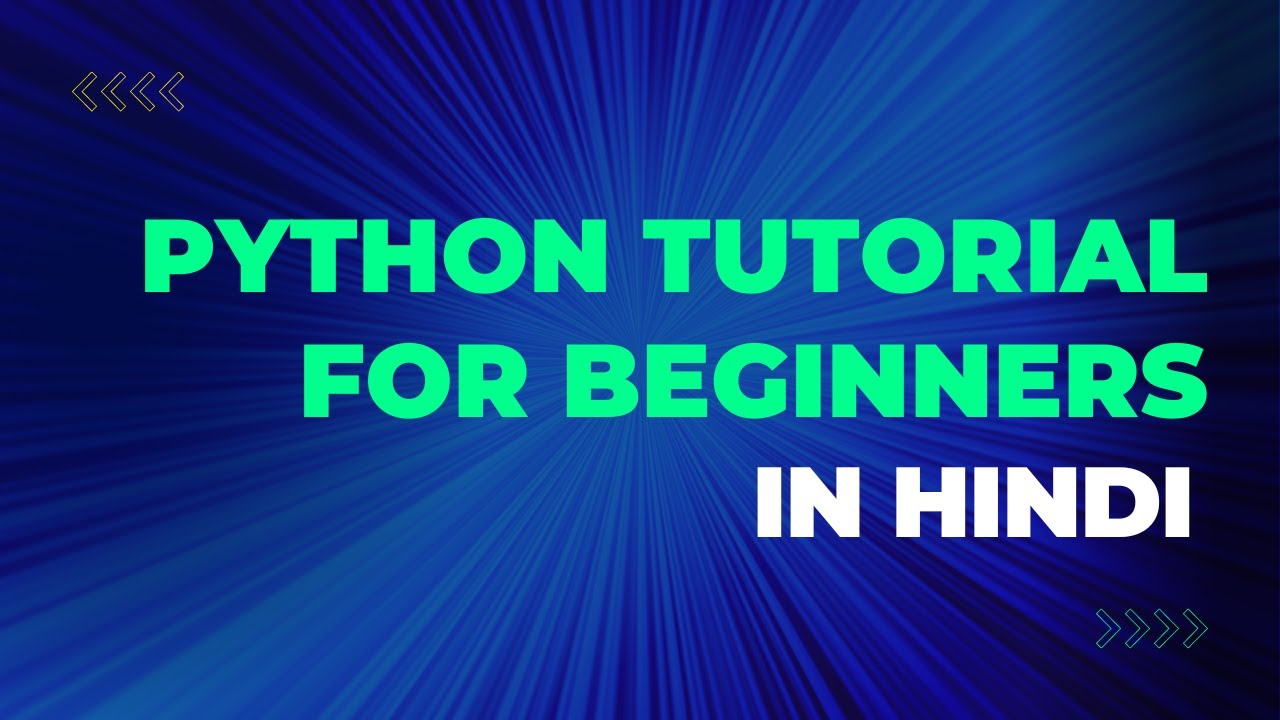 Python Tutorial For Beginners In Hindi (With Complete Notes + Python Projects)  🔥