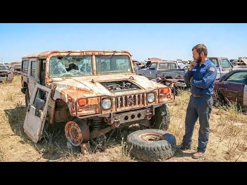 ASMR Car Restoration: Restoring the 2006 Hammer H1 Alpha to Its Iconic Glory