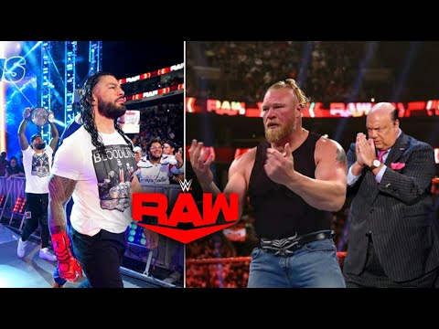 Brock Lesnar Saves Paul Heyman | WWE Monday Night Raw 4 October 2021 Highlights Preview