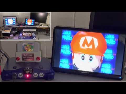 Bung V64, jr512, & Multi Xchanger operation w/N64, PSX, MGD³
