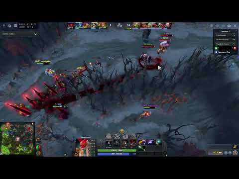 Slark vs invoker Mid, DOTA 2