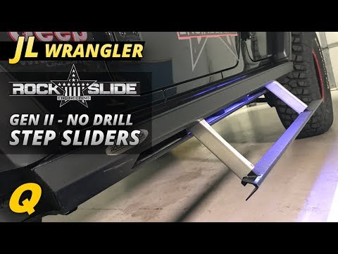 Rock Slide Engineering Gen II Step Sliders for Jeep Wrangler JL