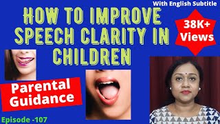 3 Effective Speech Therapy Techniques To Improve Speech Clarity In Children - Parental Guidance