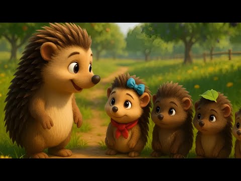 Ariciul Ștefănel - Cântec pentru Copii | Rici! Uite-aricii! 🦔