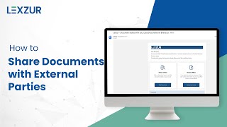 Securely Share Documents with External Parties | LEXZUR