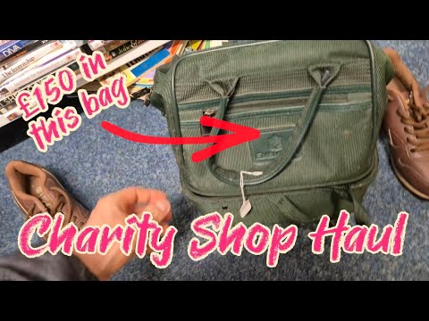 £150 item INSIDE THIS BAG... Charity Shop Finds. Profit in Disguise ep 4