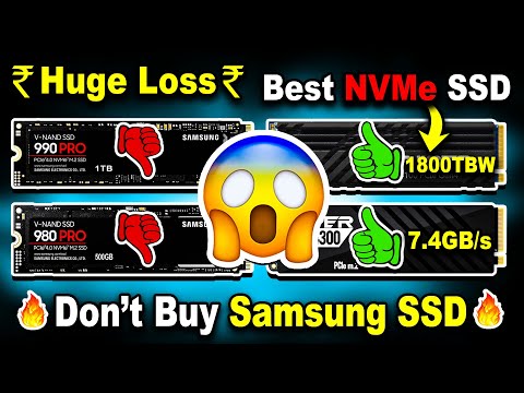 😱Don&#39;t Buy SAMSUNG 980 Pro SSD😱Best Gen4 NVMe SSD Revealed Ft. Patriot Viper SSD @KshitijKumar1990