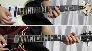 UVERworld「エミュー」Guitar Cover【off vocal】