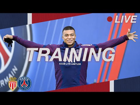 ⚽ L'entraînement de veille de déplacement à Monaco 🔴🔵