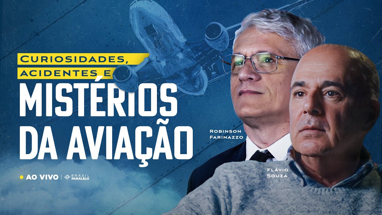 BP AO VIVO: CURIOSIDADES, ACIDENTES E MISTÉRIOS DA AVIAÇÃO | com Robinson Farinazzo e Flávio Souza