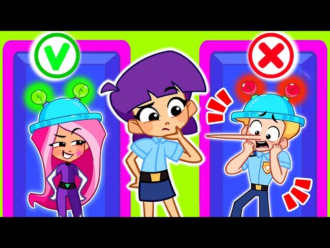 Lie Detector Hat Adventure 🔍🎩 Truth or Lie 🤔 Educational Cartoons for Kids by SuPaBoo