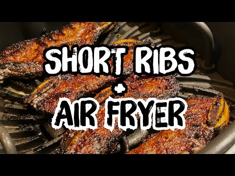 How to make Beef Short Ribs in an Air Fryer | Flanken...