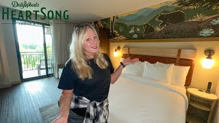 Dollywood's HeartSong Lodge &amp; Resort - NEW Hotel FULL TOUR! Room, Dining, Pools, Shops &amp; More!