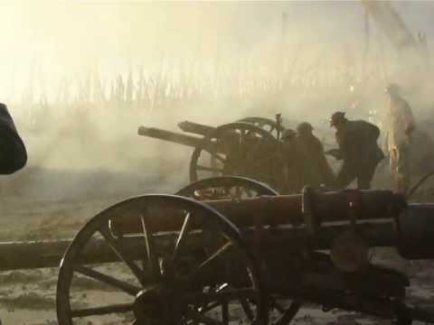 Passchendaele WWI Movie Cannon Fire Behind the scenes #14 157