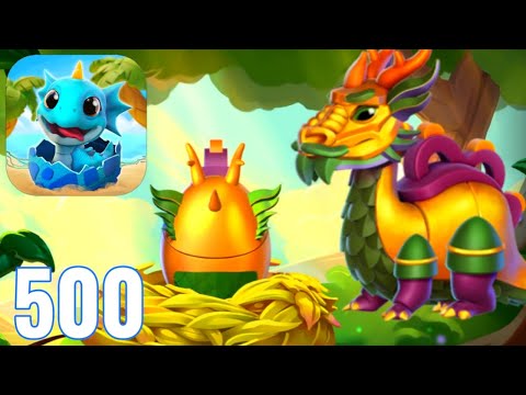 Dragon Mania Legends - Gameplay Walkthrough Part 500 - Jinqiu Dragon (iOS, Android)