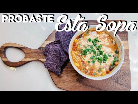 Cómo preparar Sopa utilizando ingredientes para tacos | es temporada de sopas