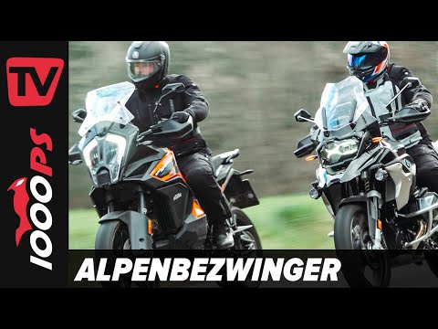 BMW R 1250 GS vs KTM 1290 Super Adventure 2021 - Reiseenduros im Vergleich - Duell an der Spitze
