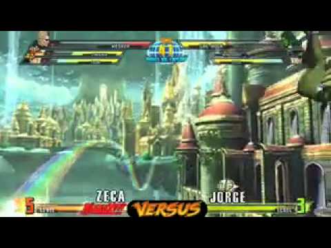 Final da Winners - Marvel vs Capcom 3 - Zeca vs Jorge