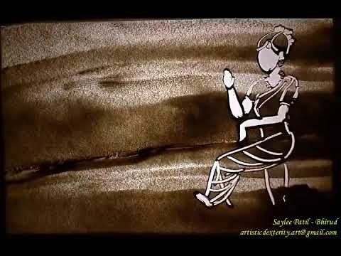 Shardul weds Rashmi - The Artful Touch Sand animation wedding invitation