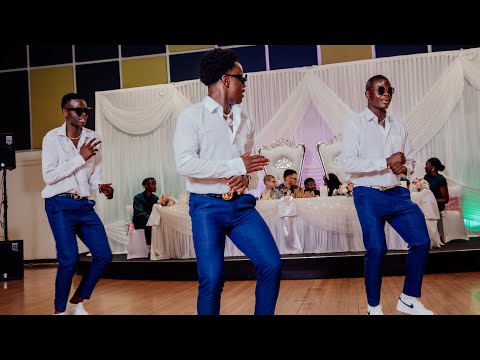 Kevin + Princesse - Dance Performance Congolese-Australian Wedding Fire Boys ( Adelaide Australia)