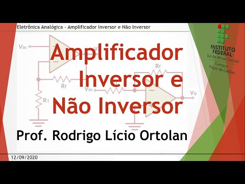 Lesson 27 Inverting and Non-Inverting Amplifiers - Analog Electronics