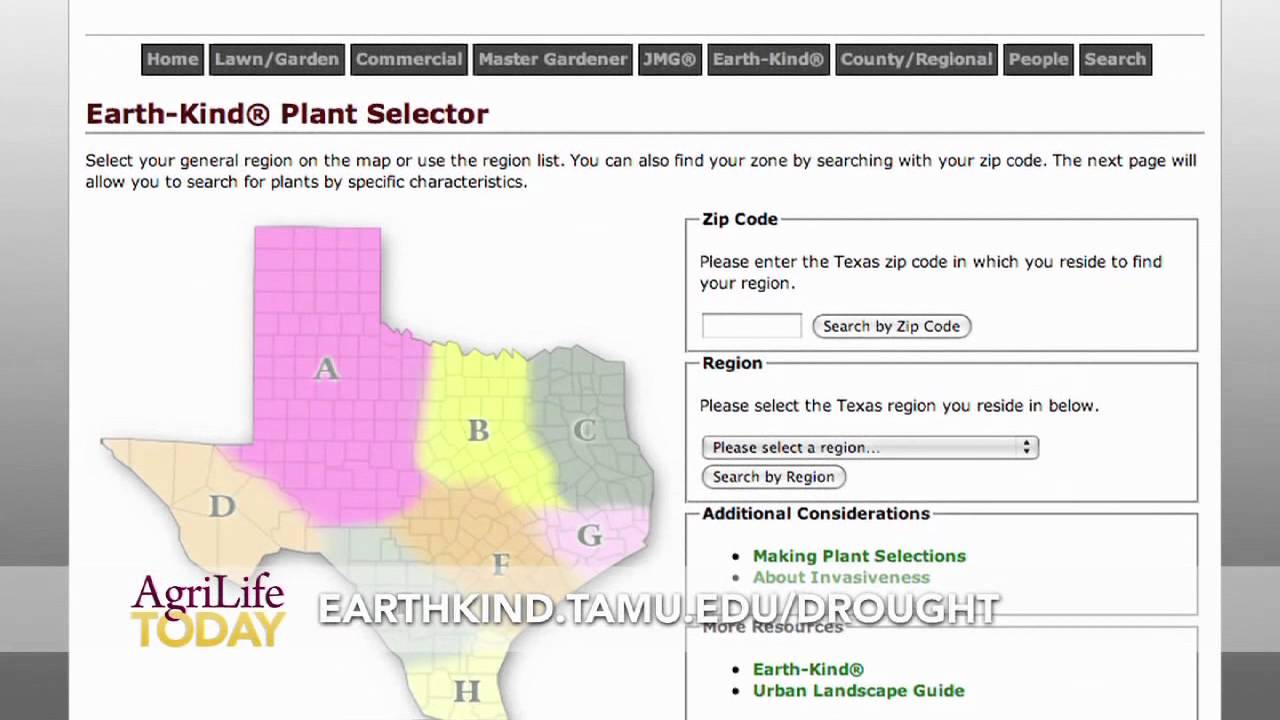 Website offers help for landscapes in drought