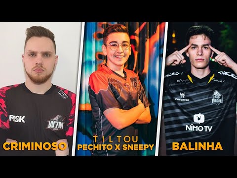 ziG zuando o Lagonis, Herdsz pinando e dando TK, Pechito tiltando com o Sneepy, Aguiar de hack