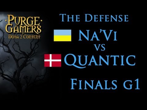 Dota 2 Na'Vi vs Quantic g1 The Defense Finals