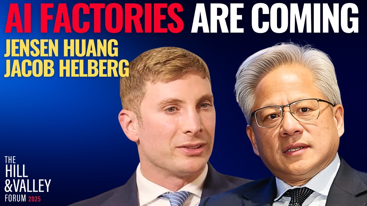 NVIDIA CEO Jensen Huang | Rebuilding Industrial Power: AI Factories & the Return of US Manufacturing