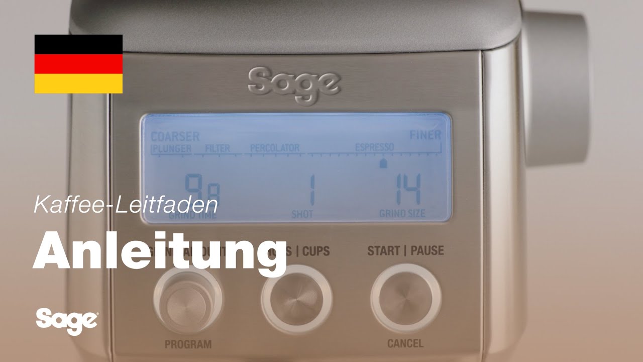 Verwendung des Smart Grinder™ Pro