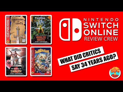 1980s Critics Review Ghouls N Ghosts, Landstalker, Revenge of Shinobi & Crusader of Centry (Genesis)