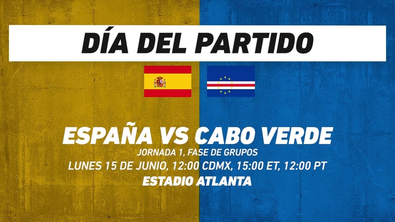España vs Cabo Verde, frente a frente: Futbol