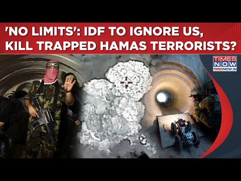 IDF To Kill 200 Hamas Terrorists Trapped In Tunnels? Israel's Big 'Yellow Line' Threat Ignores US?