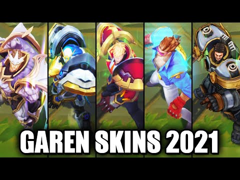 All Garen Skins Spotlight 2021 (League of Legends)