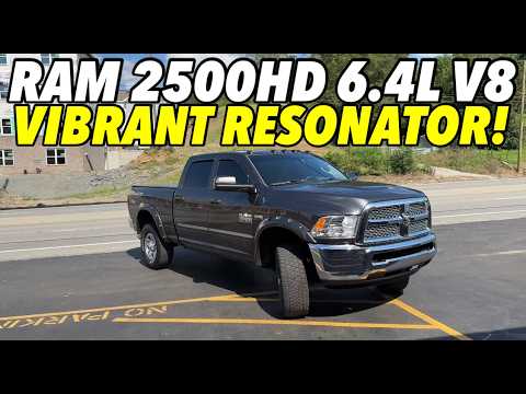 2016 RAM 2500 HD 6.4L HEMI V8 w/ VIBRANT RESONATOR