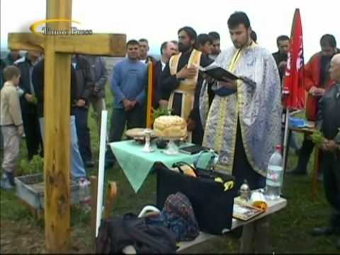 Sfinţirea crucii unde se va construi Hramul Ortodox Român – Schimbarea la Faţă