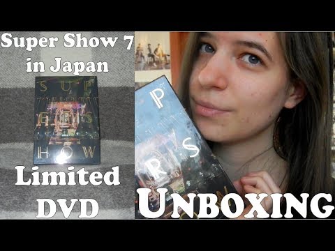 Unboxing - Super Junior - Super Show 7 in Japan - Limited DVD (3 DVD box set)
