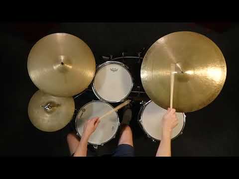 Used Royal Cymbal Craftsman Nefertiti Ride Cymbal 22" 2705 grams image 4