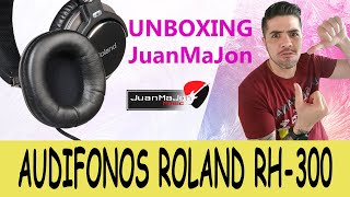 Unboxing Audifonos Roland RH-300 | Primeras impresiones | Para que son los audífonos de estudio