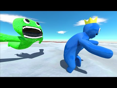 Jumbo Josh VS Rainbow Friends Blue - Animal Revolt Battle Simulator