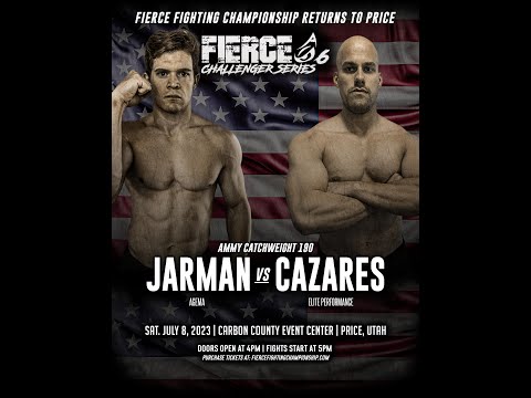 FULL FIERCE FIGHT | JAKE JARMAN VS  MANNY CAZARAS