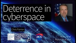 FULL VIDEO: Global cybersecurity expert Chris Painter pictures serious deterrence at ACS breakfast video